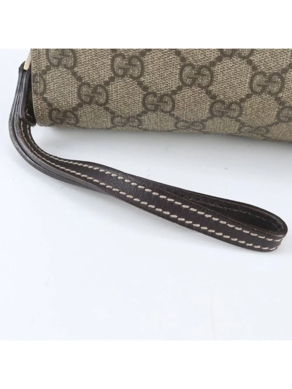 Gucci GG Supreme Leather Clutch Pouch Business